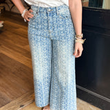 Belinda Floral Denim Pant