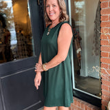 Nancy Smocked Detail Mini Dress
