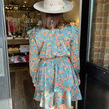 Victoria Floral Tiered Dress