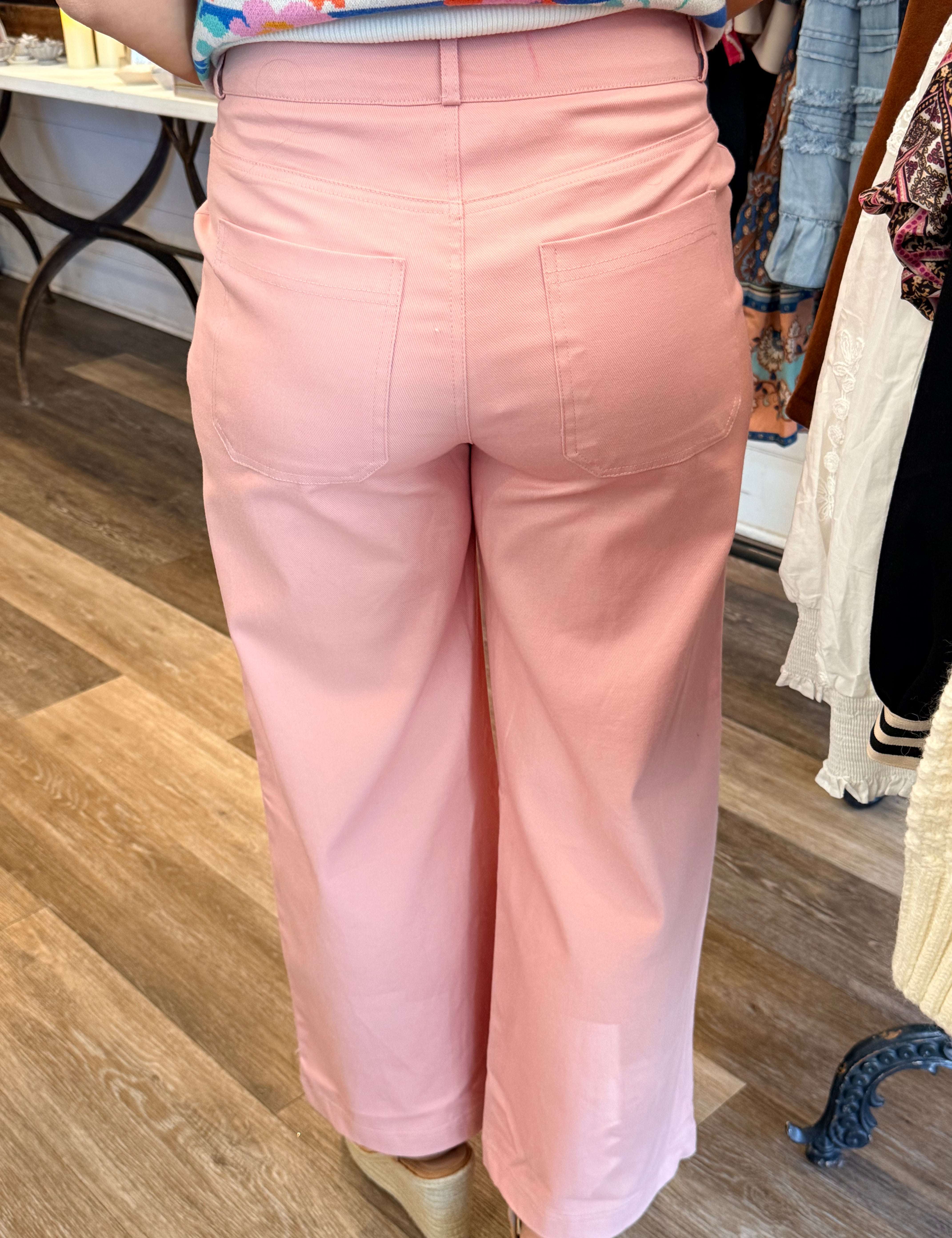 Sadie High-Waist Wide Leg Pants