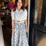 Betty Floral Tiered Maxi Skirt