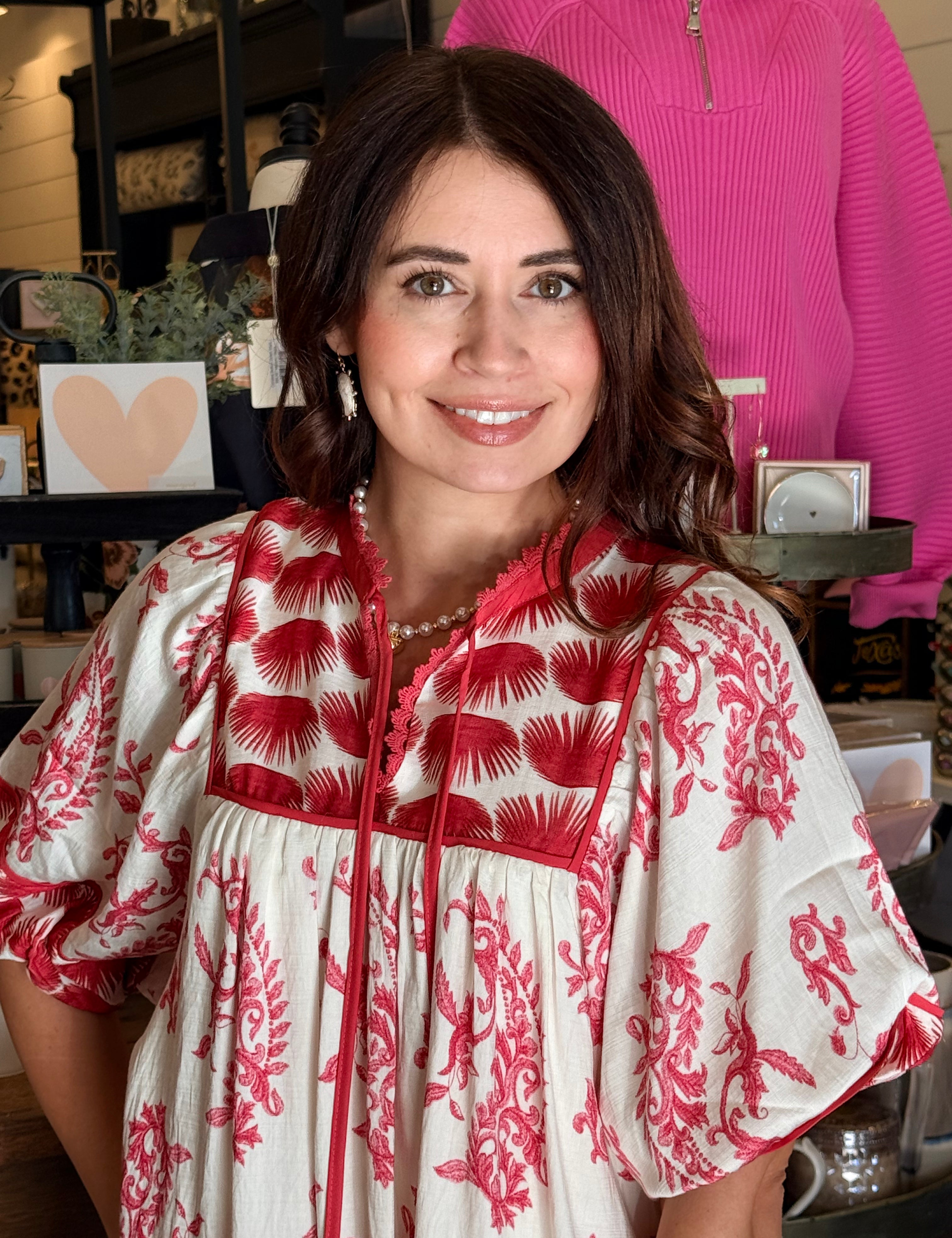 Lainey Abstract Print Mini Dress