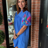 Ayla Embroidery Sleeve Dress