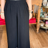 Finley Linen Wide Leg Pants