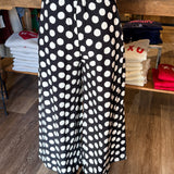 Sally Polka Dot Wide Leg Pants
