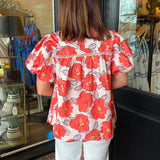 Nina Floral Print Top