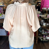 Natalie Embroidered Boho Top