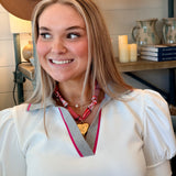 Lila Collared Puff Sleeve Top