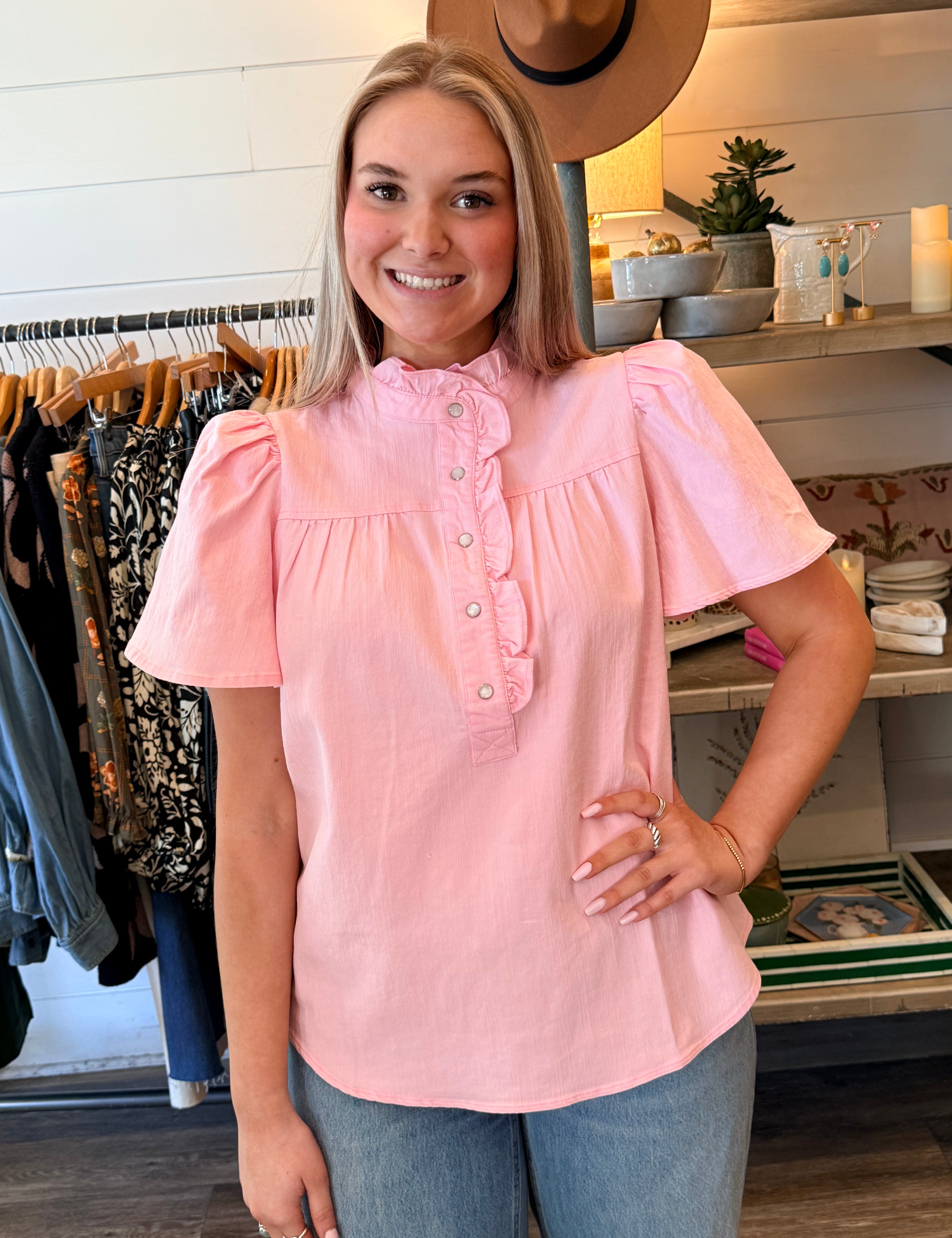 Bailey Pearl Snap Top