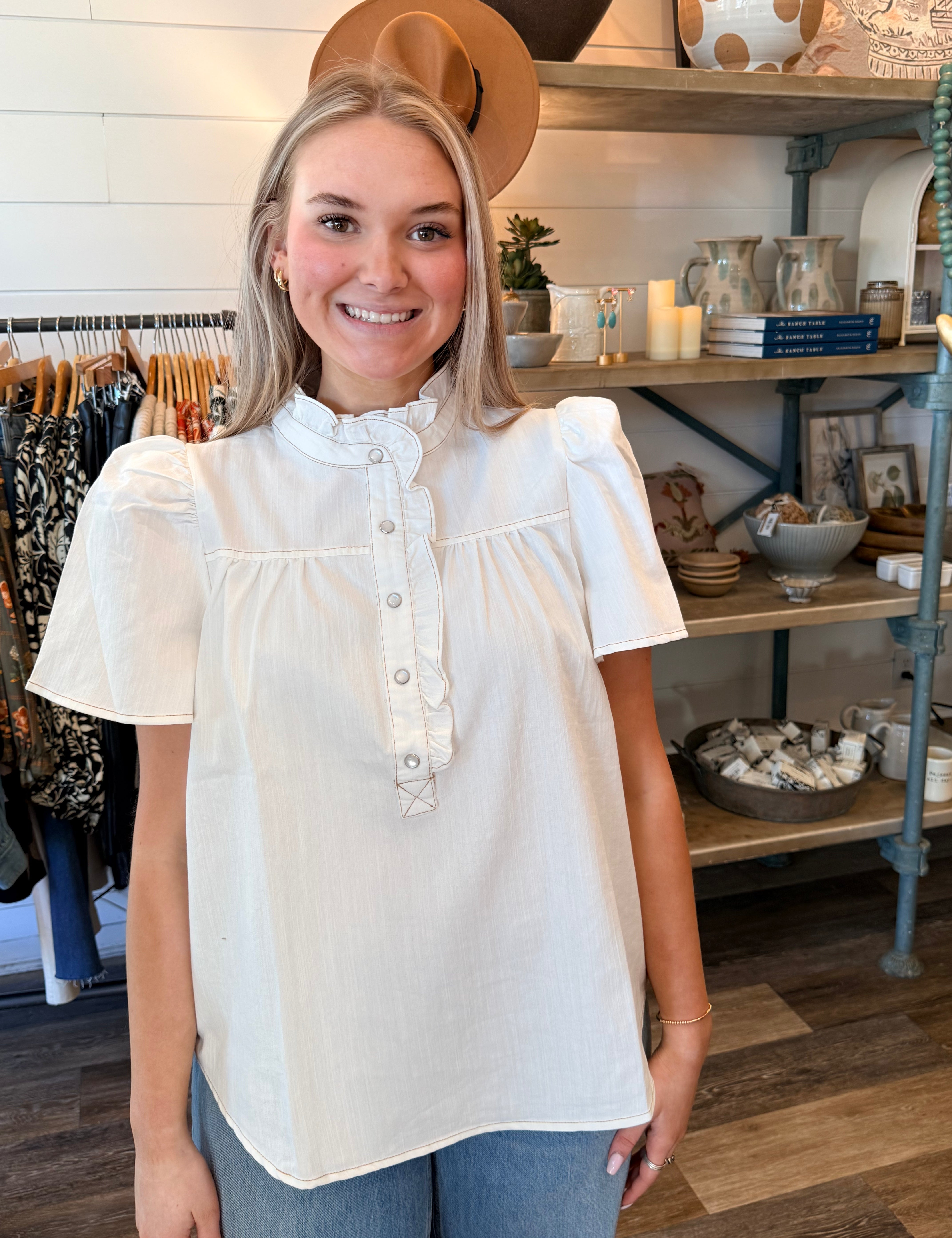 Bailey Pearl Snap Top