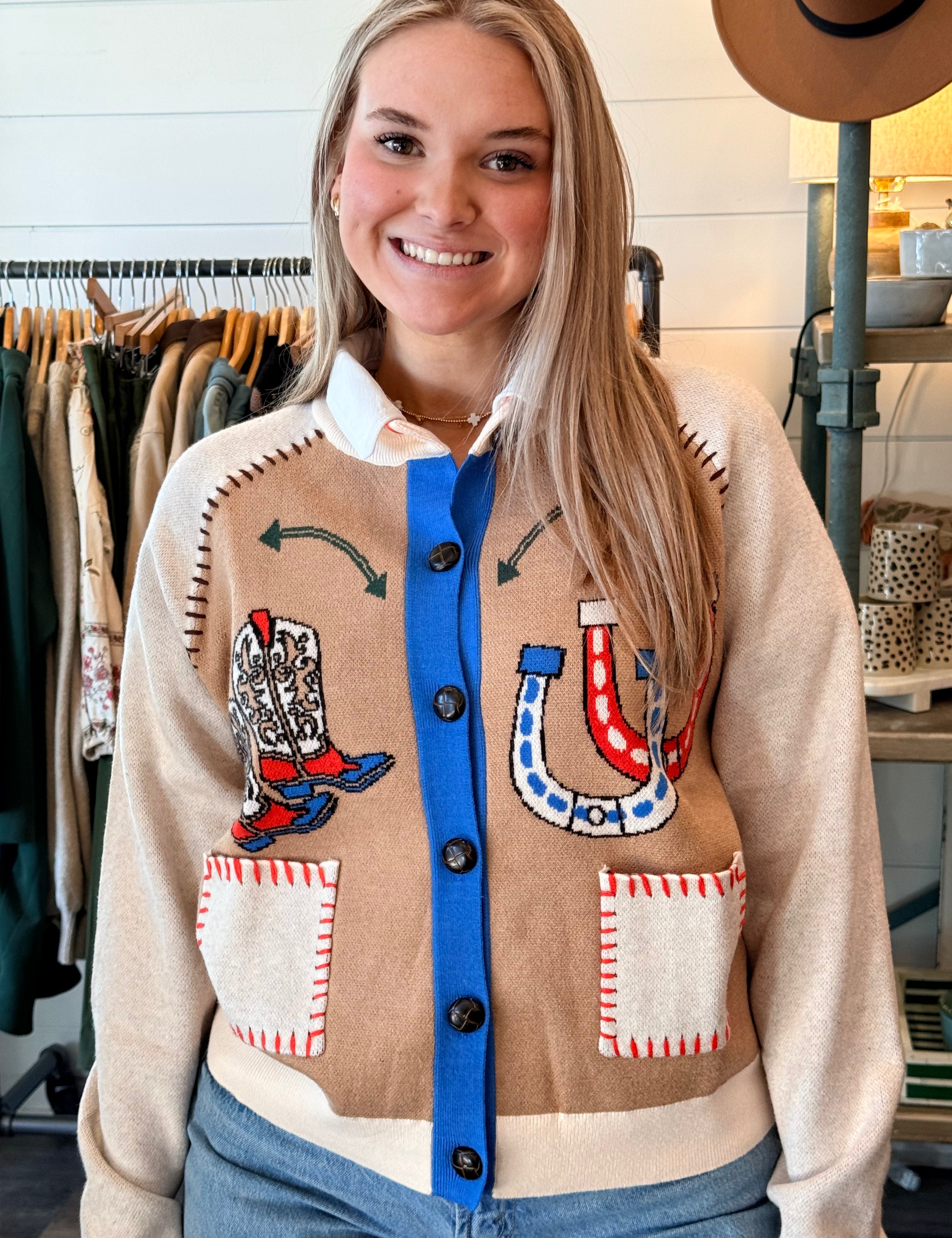 Nashville Western Cardigan