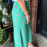Ellie Floral Midi Skirt