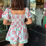 Emilia Belted Romper