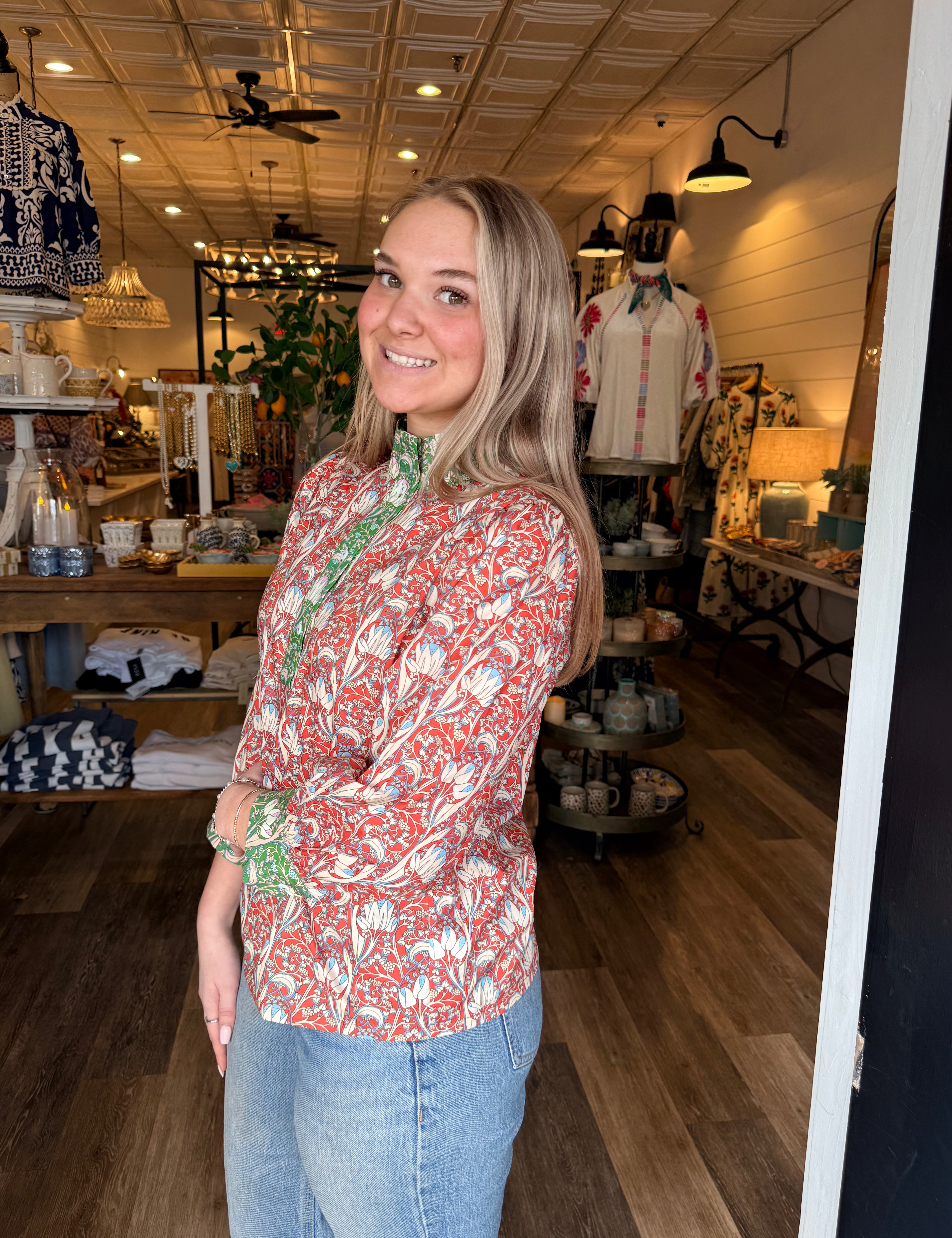 Eden Mixed Floral Top