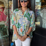 Mindy floral top