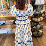 Margot Floral Peplum Top