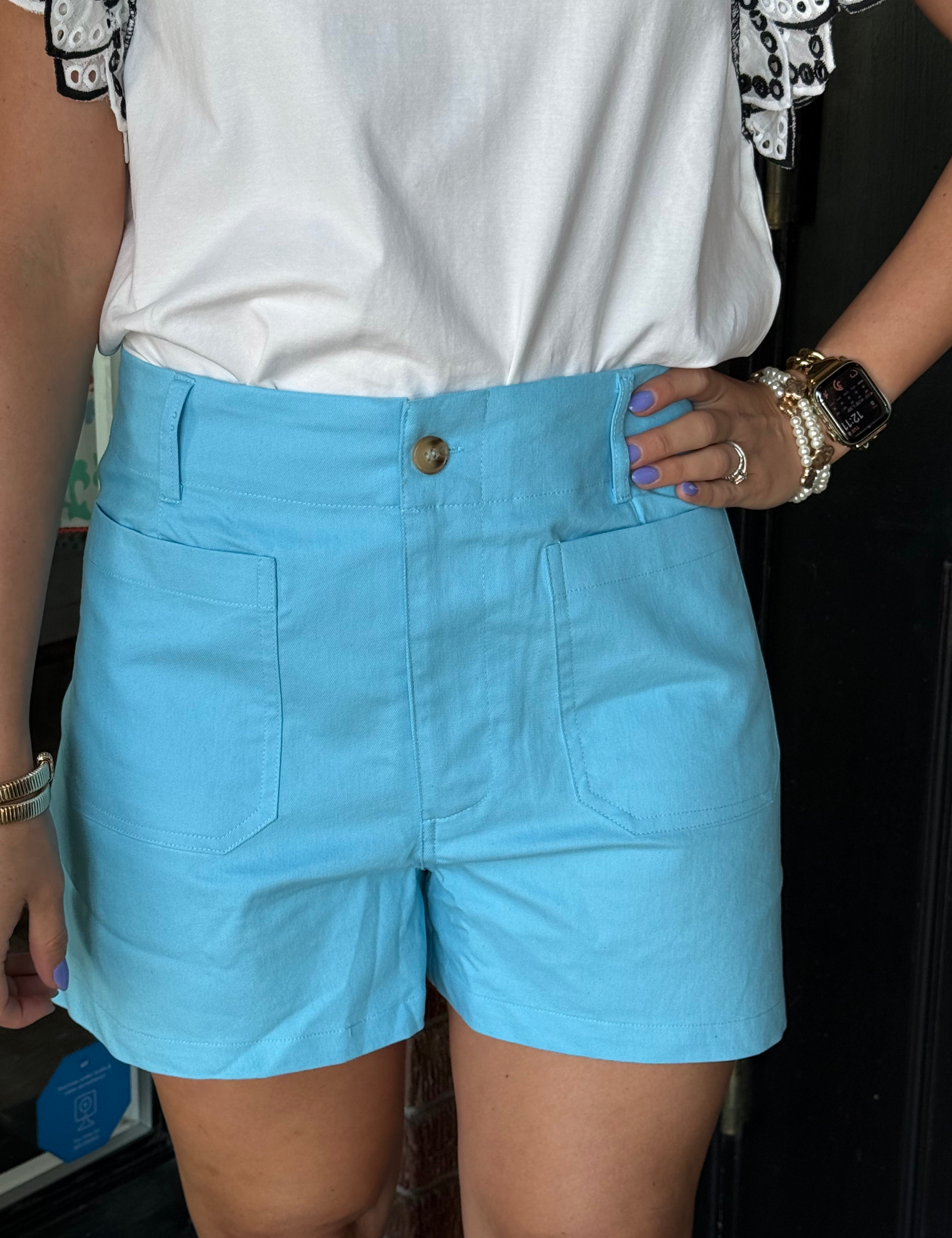 Sharon High Waisted Shorts