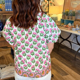 Charlotte Floral Print Top