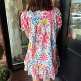 Donna Puff Sleeve Dress