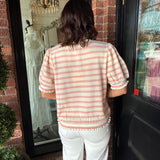 Emily Striped Knit Top