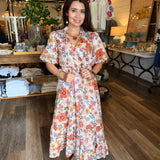 Tinley Floral Tiered Maxi Dress