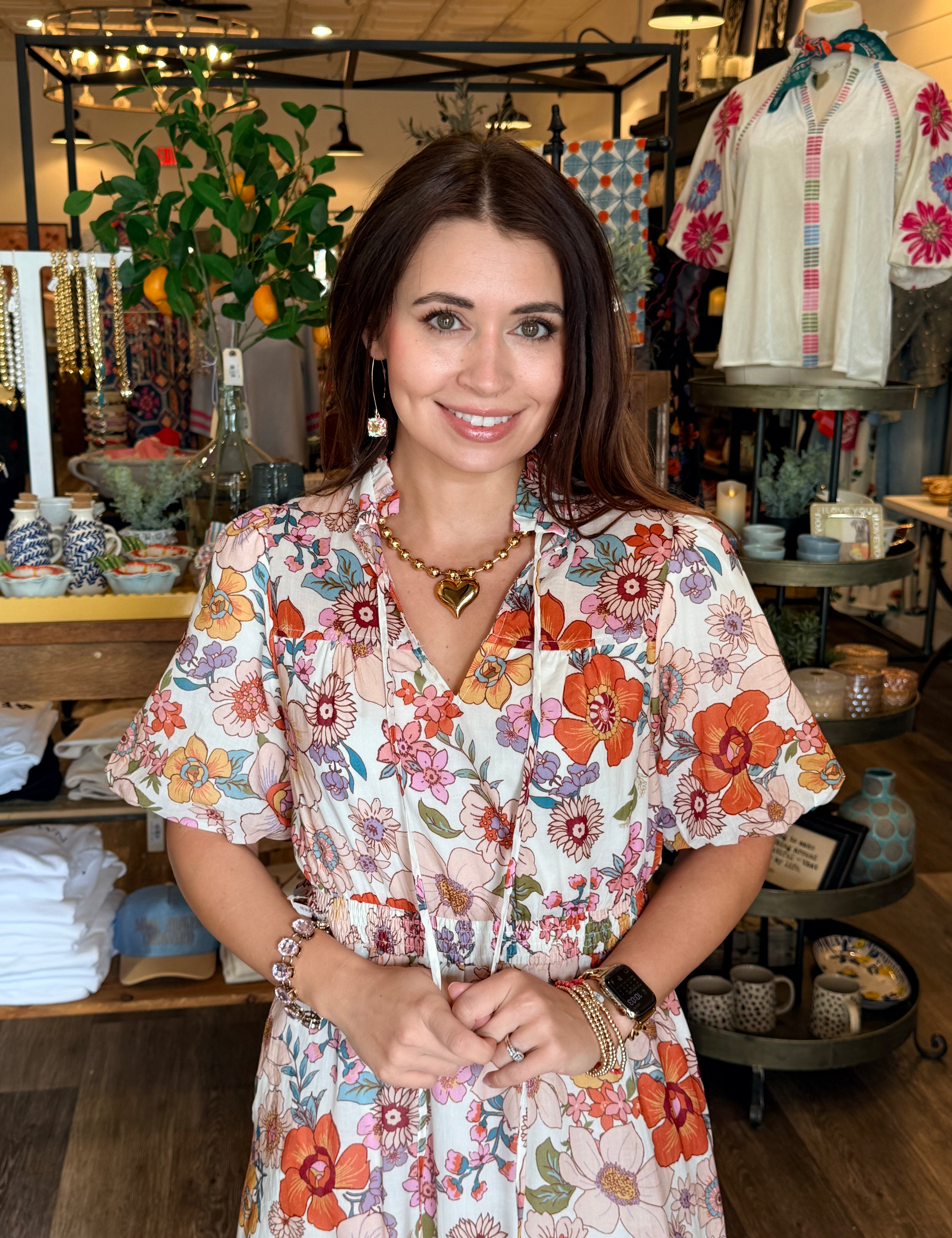 Tinley Floral Tiered Maxi Dress