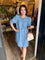 Josie Washed Denim Dress
