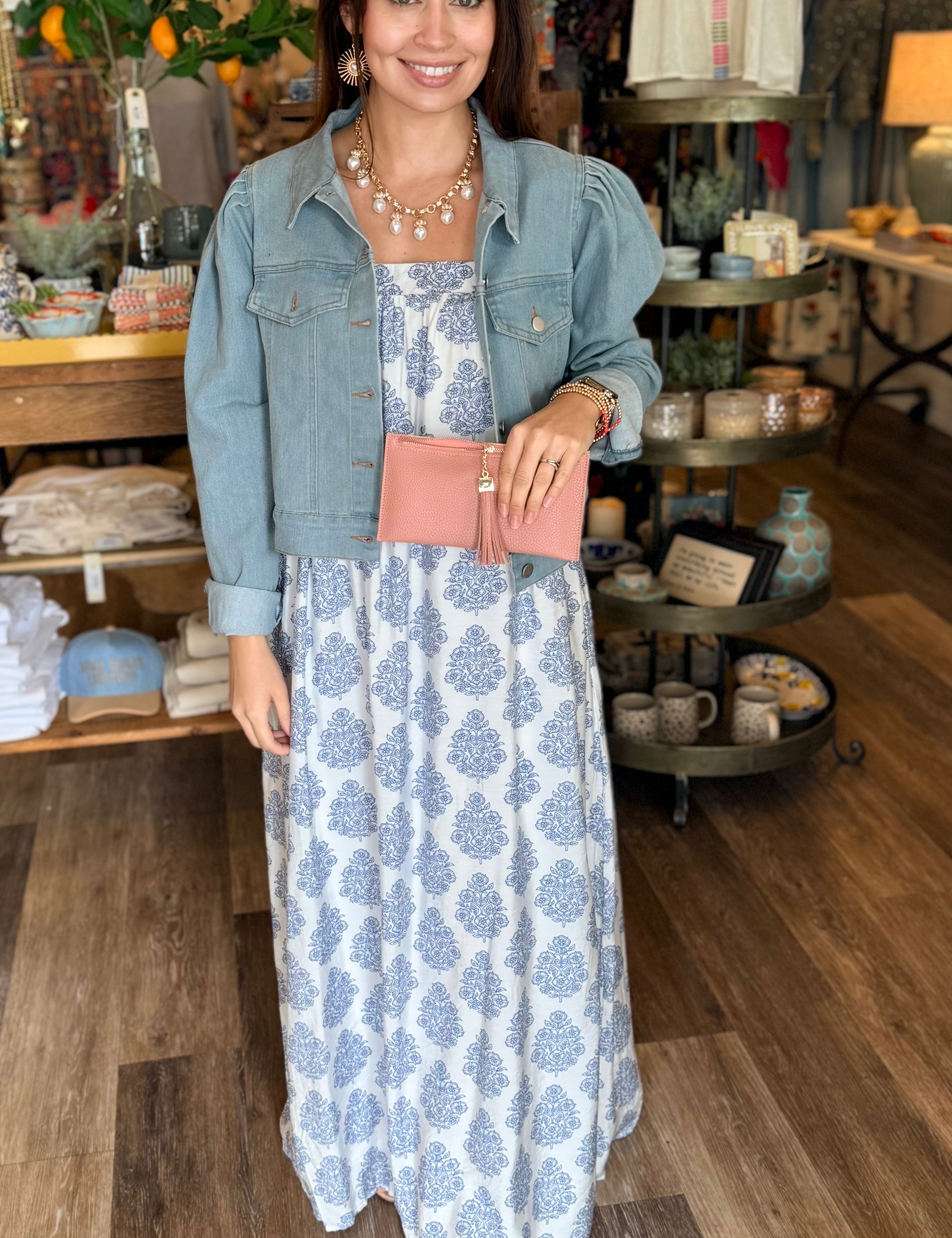 Lucy Printed Maxi Dress