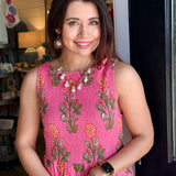 Carina Smocked Midi Dress