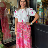 Eloise Daisies Embroidered Top