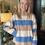 Daphne Striped Pullover