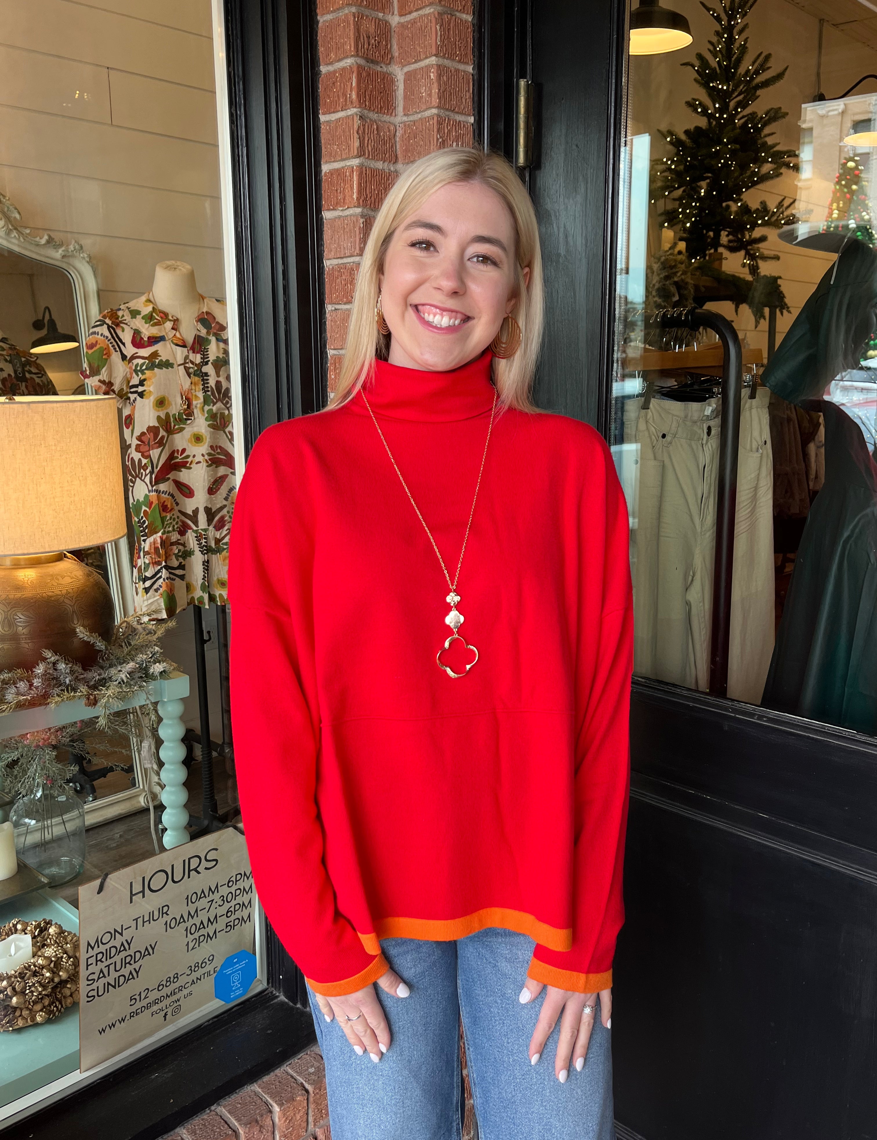 Ruby Turtleneck Sweater