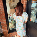 Mia Floral Patchwork Dress