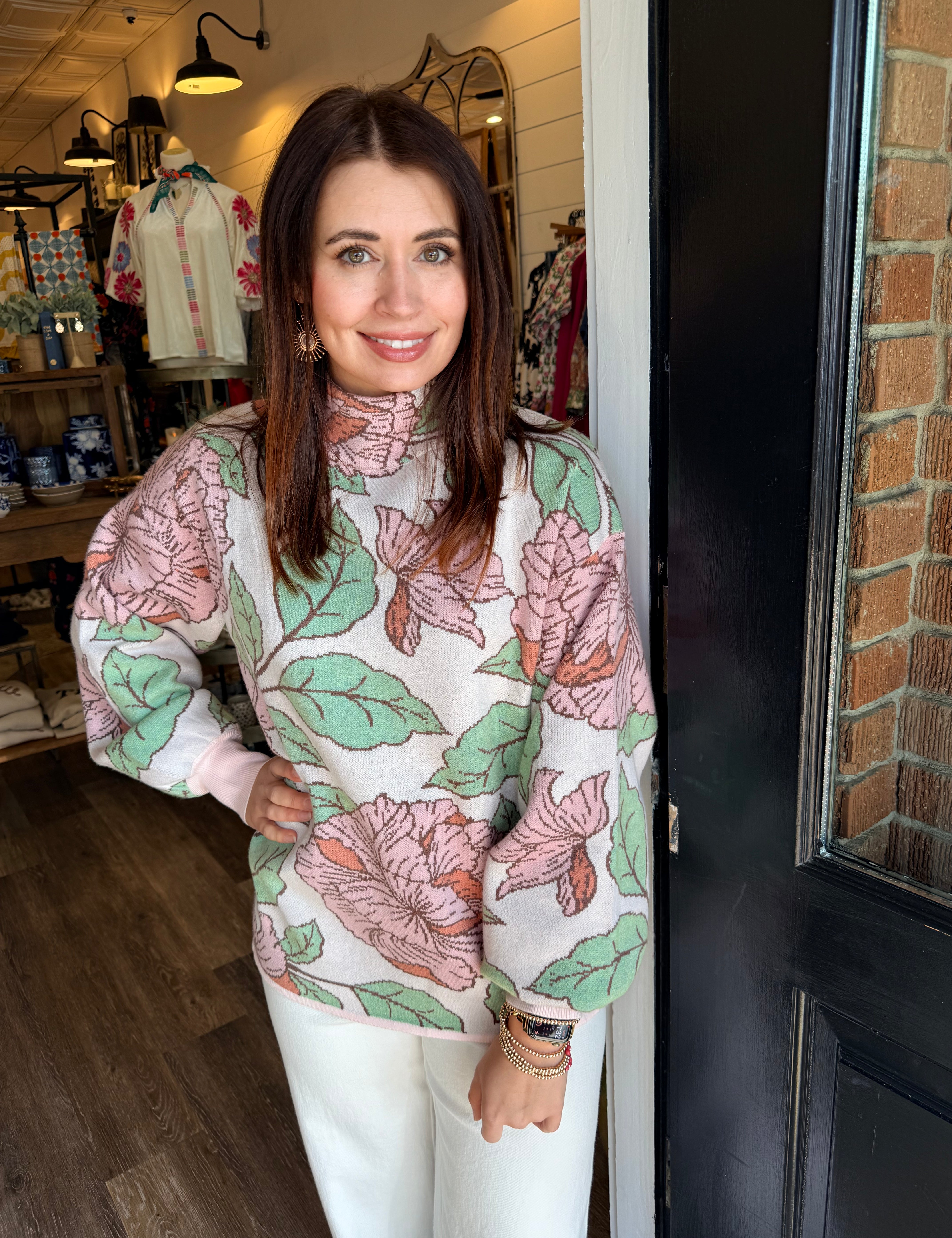 Tatum Mock Neck Sweater