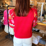 Caroline Floral Sweater