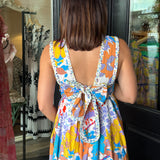Kennedy Square Neckline Maxi Dress