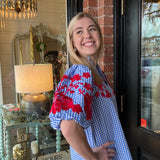 Claire Gingham Top