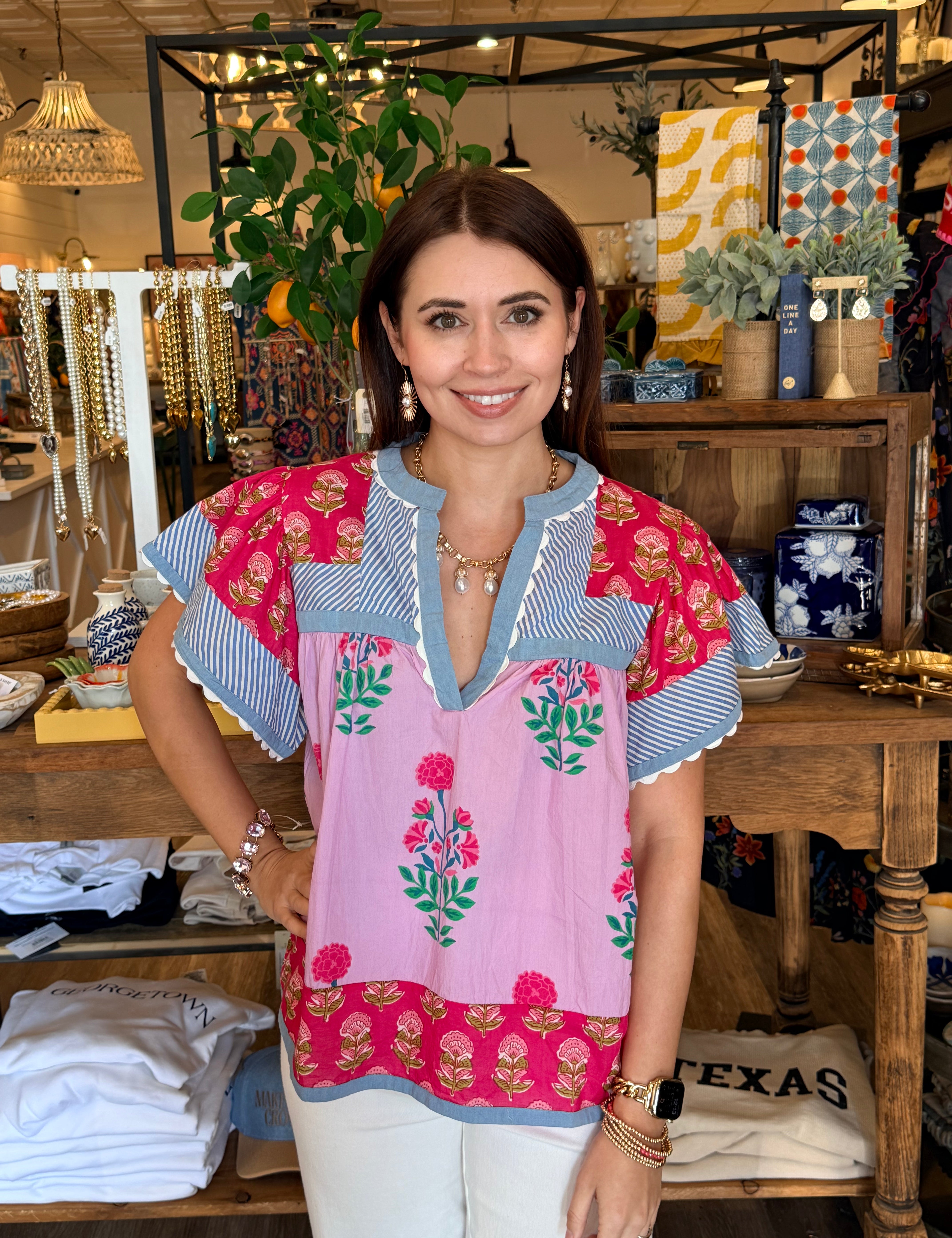 Marlette Pattern Top