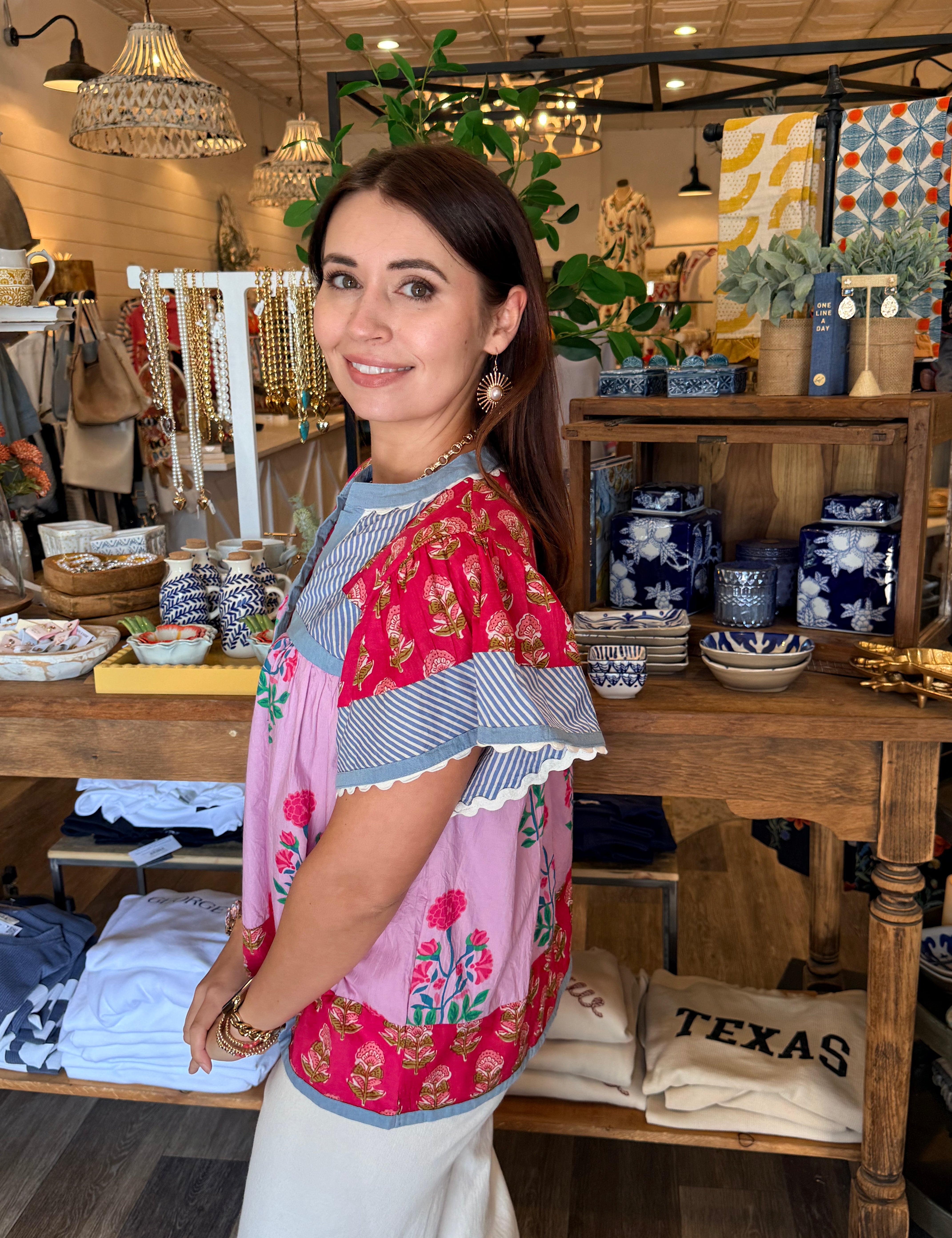 Marlette Pattern Top