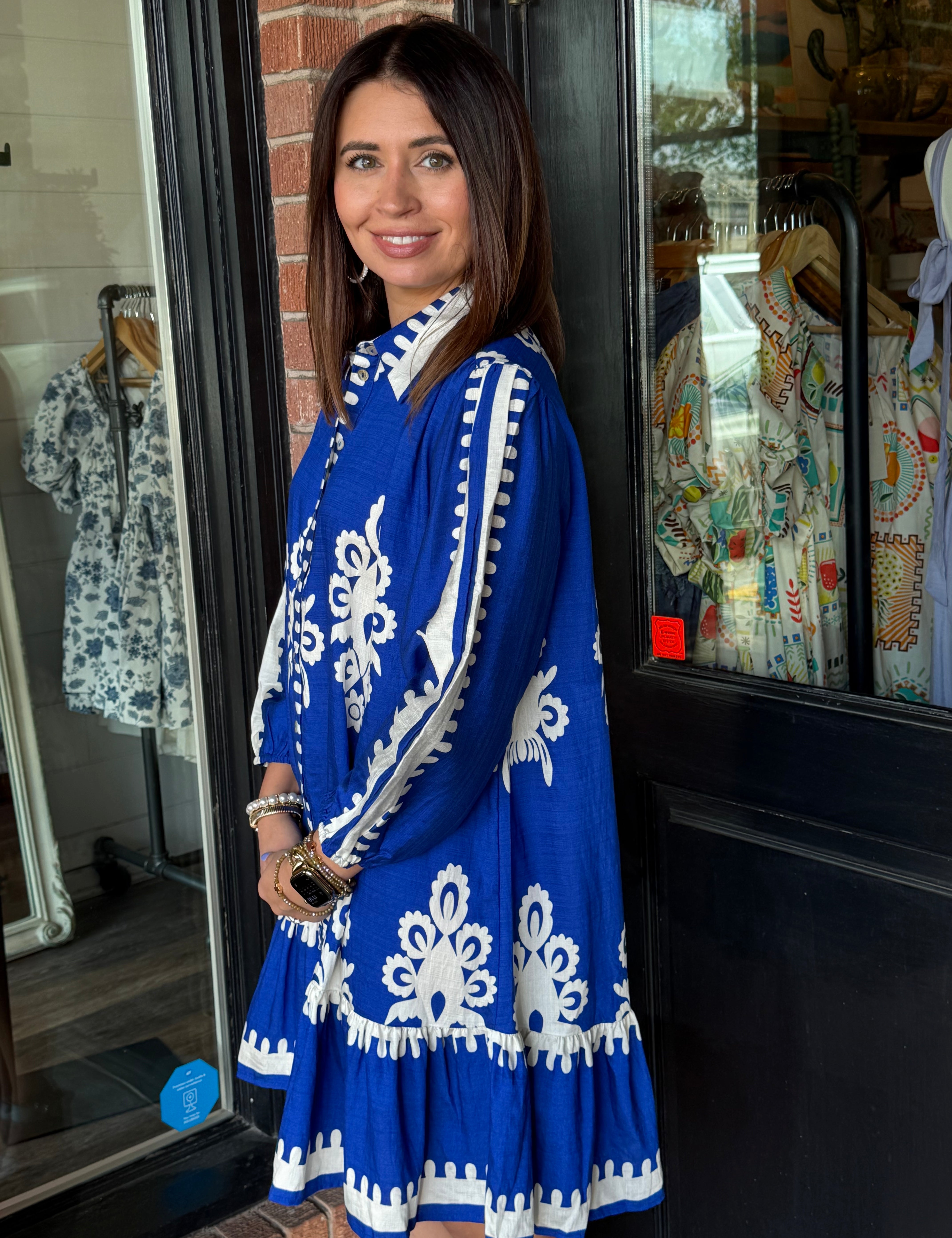 Chloe Printed Dress
