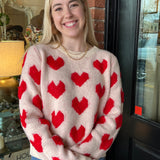 Katy Heart Sweater