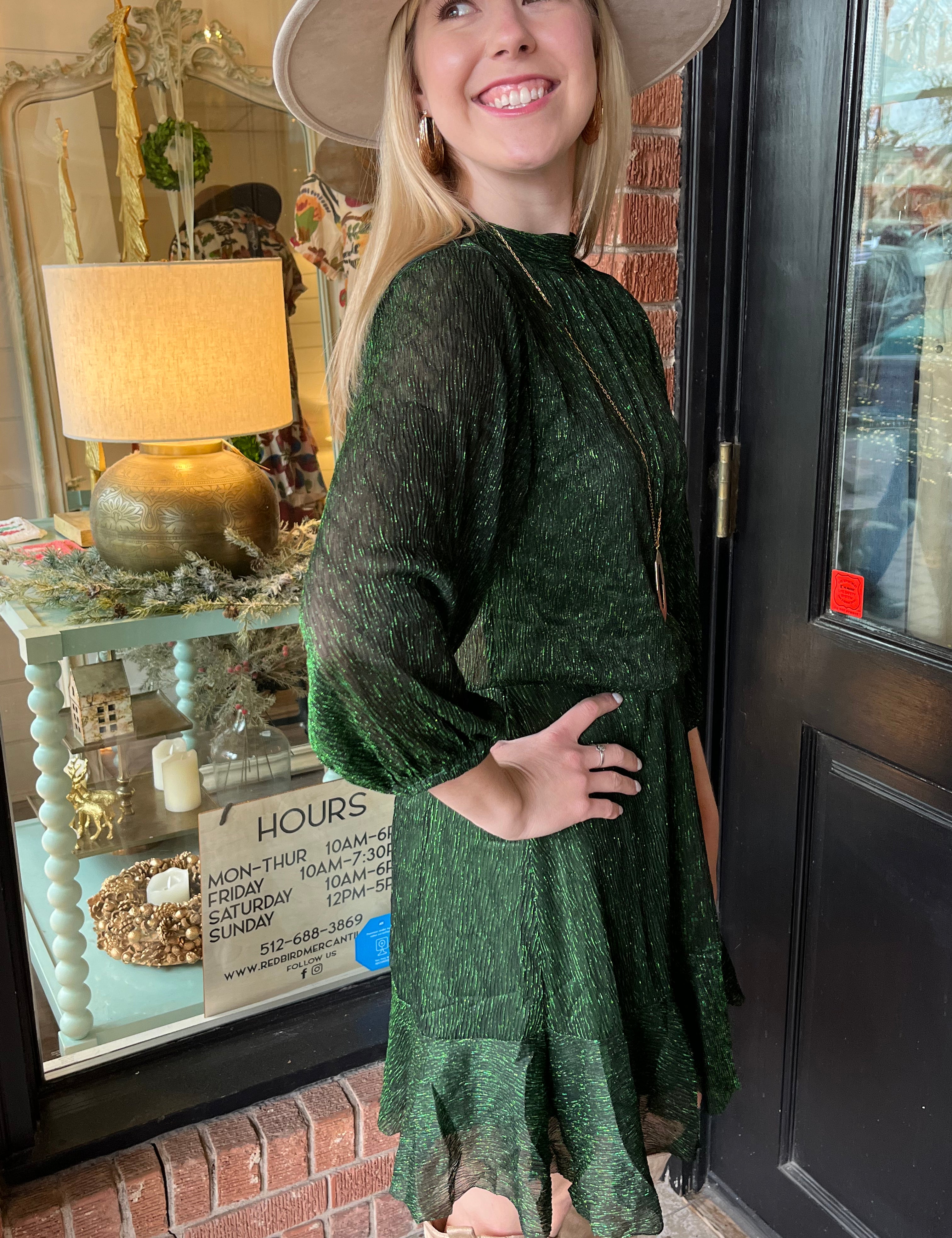 Juliette Green Dress