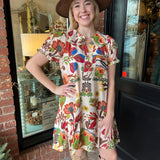 Leah Floral Dress