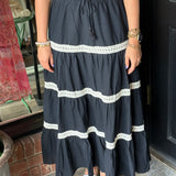 Maria Tiered Maxi Skir