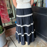 Maria Tiered Maxi Skir