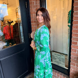 Daphne Botanical Floral Midi Dress