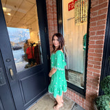 Elise Embroidered Gauze Dress