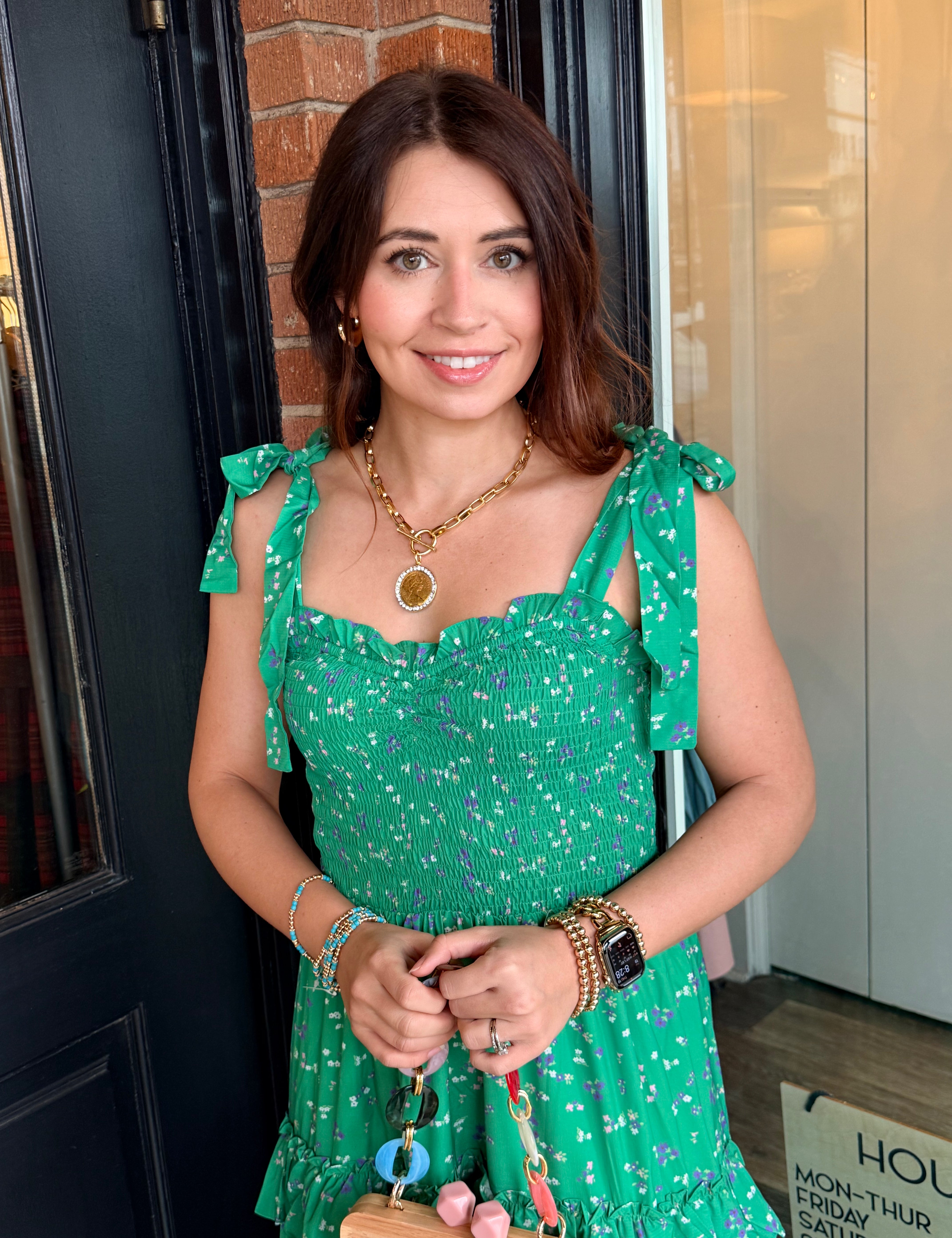 Jamie Floral Tiered Maxi Dress