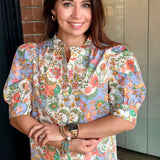 Brinley Floral Puff Sleeve Top