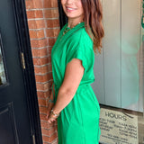 Melissa Drawstring Luxe Knit Dress